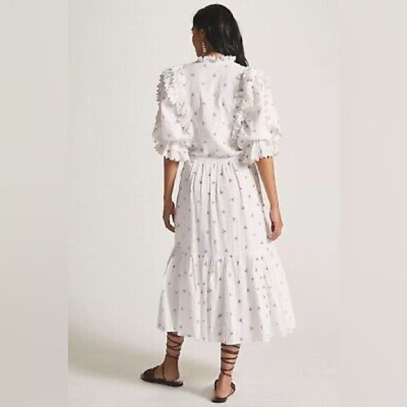 Magali Pascal Dobby Printed Midi Dress - Picture 3 of 10